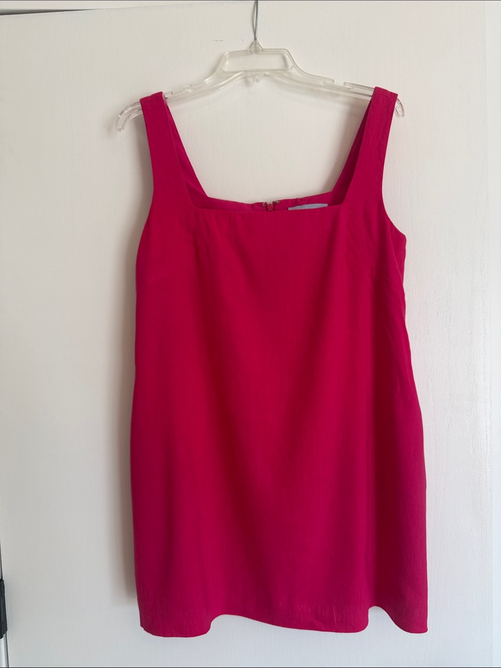 Antonio Melani Bright Pink Square-Neck shift Dress
